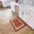 Homeline Non-Slip Rubberback Oriental Indoor Runner Rug, Dark Red-397911820