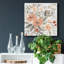 Toile tendue avec châssis I-Premium Peach & Rust Blooms-1686252029