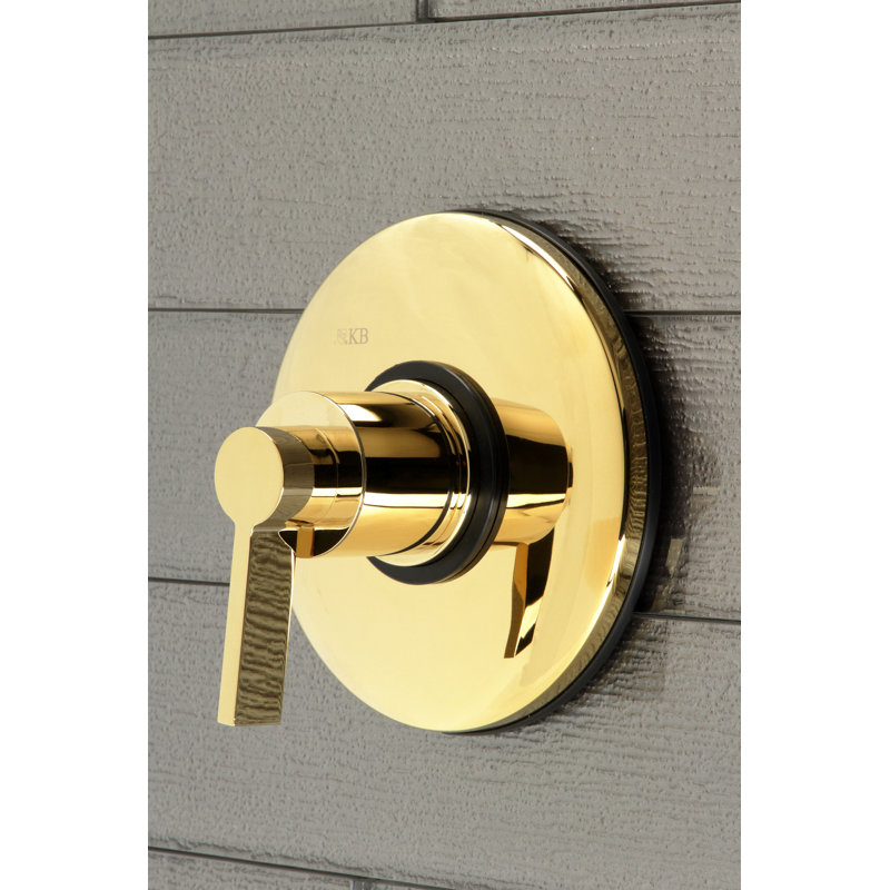 Kingston Brass NuvoFusion Single-Handle Volume Control, Polished Brass