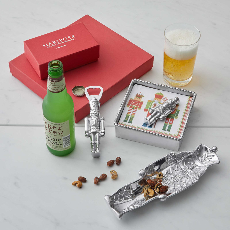 Traditions Nutcracker Beaded Napkin Holder