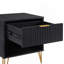Table de chevet en noir-26692523