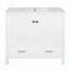 Meuble-lavabo moderne avec lavabo en céramique et nombreuses options de rangement-113754442