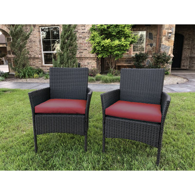 Doody Patio Dining Chair with Cushion