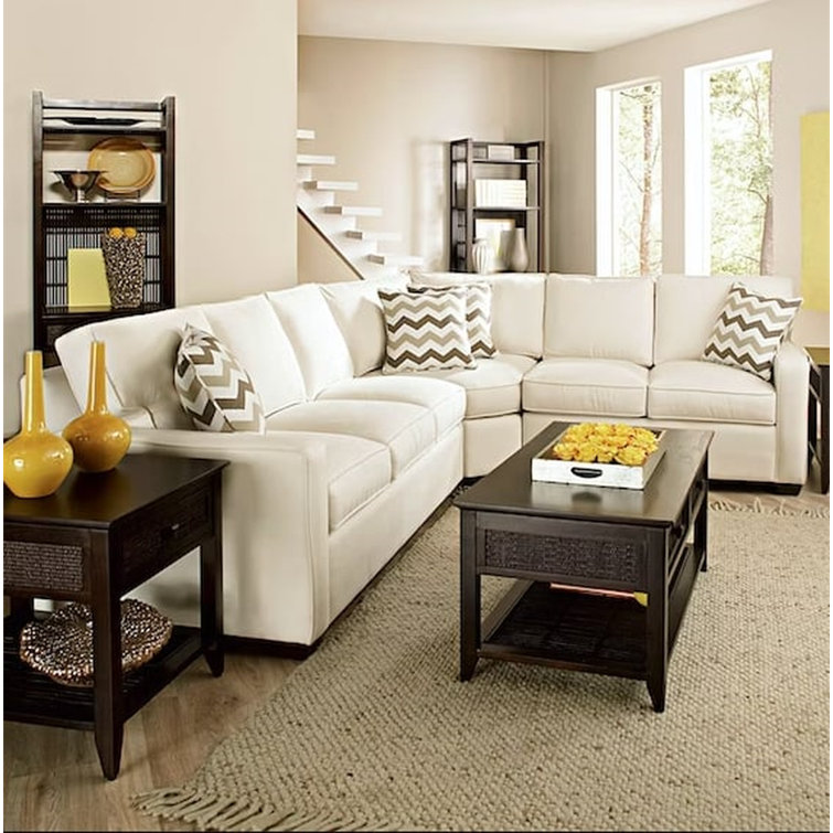 Gramercy Park Three-Piece Corner Sectional With Sleeper