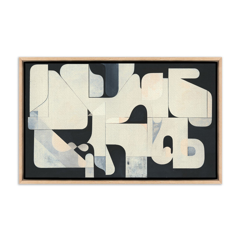 Gravity's Holding Me Back by Greg Gove, Light Brown Canvas Floater Framed, 20" H x 32" W x 2" D