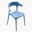 Un ensemble de 4 chaises empilées-330522317