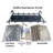 Dual Row Gas Burner Fireplace Kit with Pro Connection Kit, Silica Sand, Glowing Embers, Grate-102290630-102290634