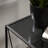 Gulbasha Glass Top End Table