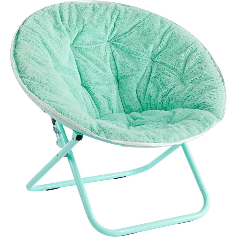 Giles Papasan Chair, Teal, Teal