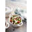 STAUB Ceramic 3-pc Mini Round Cocotte Set with Tray - White-182986803