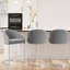Chylee 26'' Boucle Upholstered Counter Stool-221248209-220024231