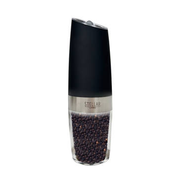 Lexi Home Copper 2 in 1 Electric Salt & Pepper Grinder - Stainless Steel  Salt & Pepper Grinder