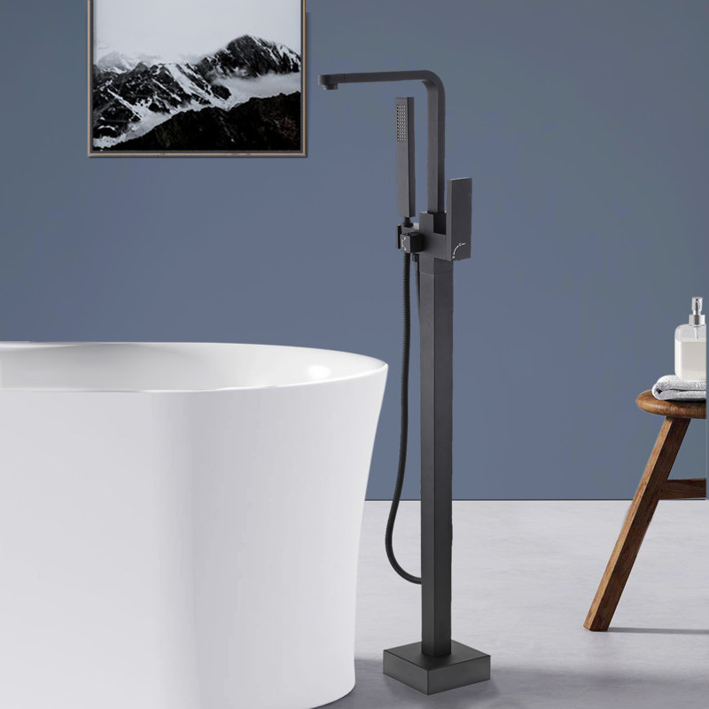 Tub Filler, Matte Black