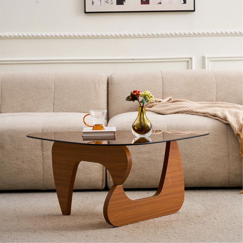 Table basse de style campagnard Century, H 15,74 po x l 43,3 po x P 29,52 po, Brown