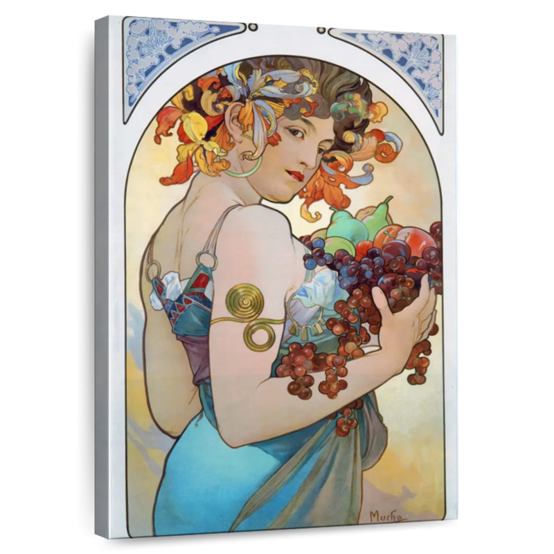 Leisha Fruit 1897, 48" H x 32" W