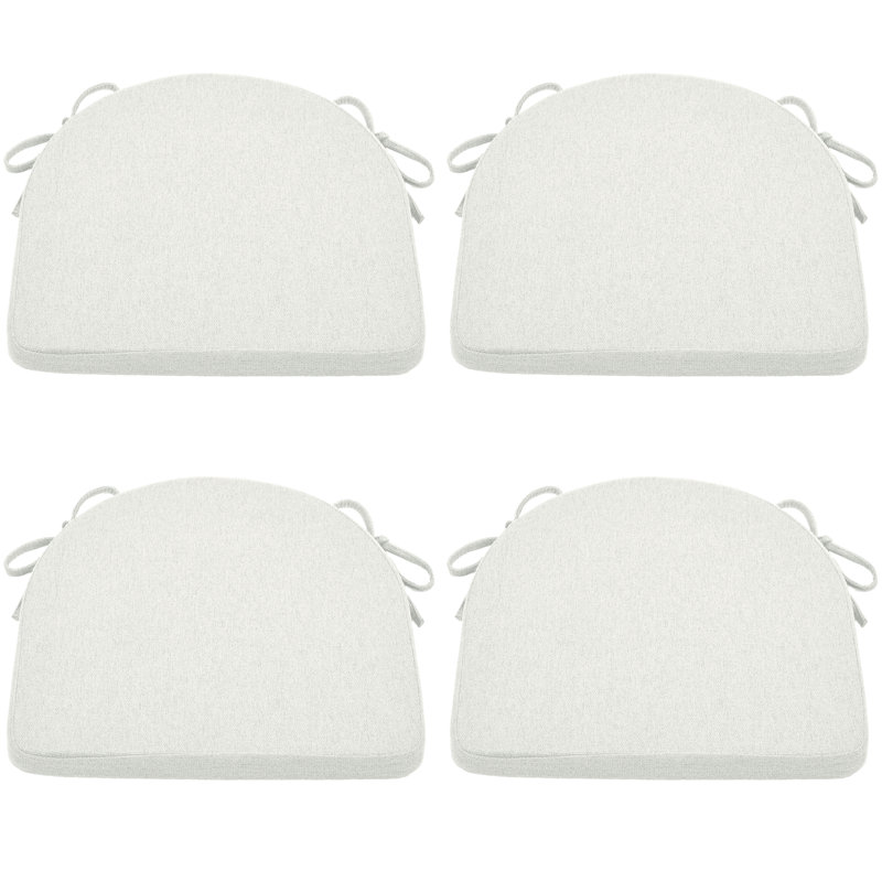 Coussin de chaise d'intérieur 1,5 po, Blanc cassé
