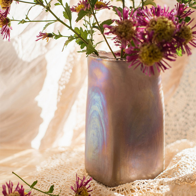 Saco Handmade Glass Table Vase, Large