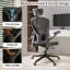 Fauteuil de bureau robuste en maille Michaelynn-857309945-857309946