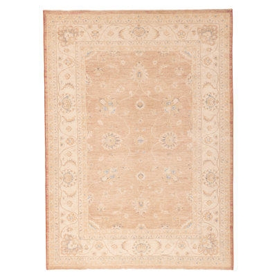 Peshawar Oushak Brown Rug 5'7" x 7'8"