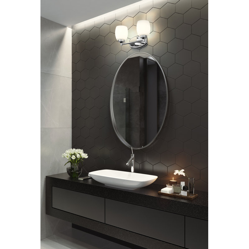 Fenella 2 Light Vanity, Chrome