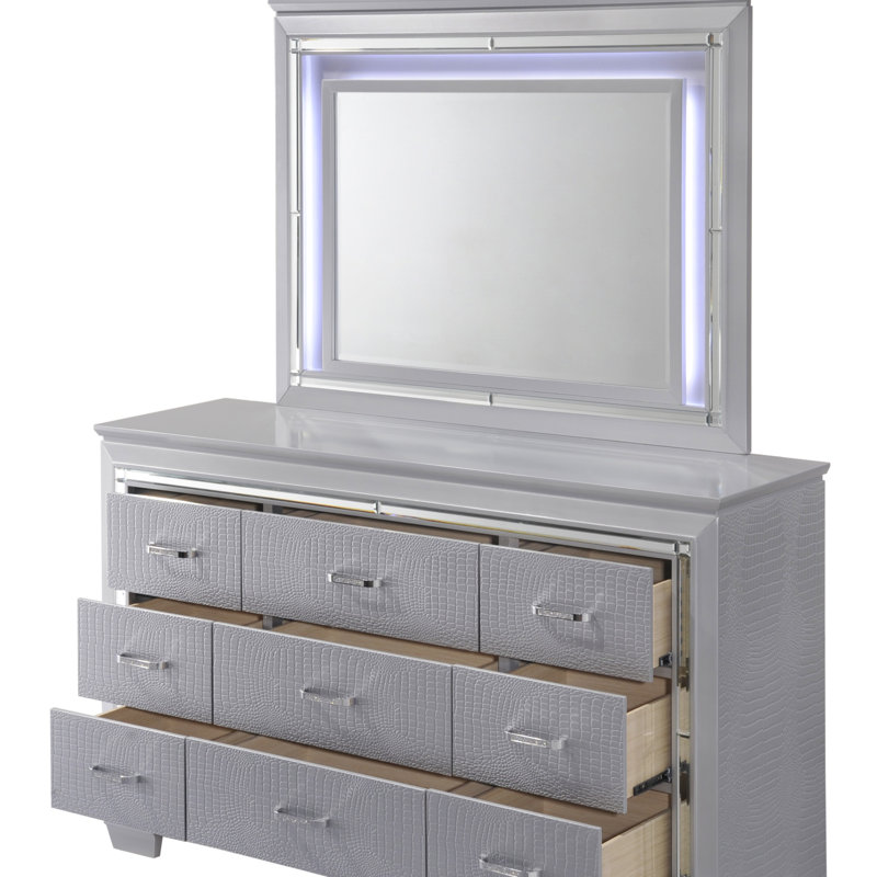 Lillian - Commode - Gris foncé (Commode)