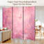 Paravent 6 panneaux à cloison pliable Royal Soft Pink Forest-1400277632-1400277634