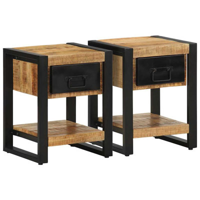 Bertenshaw 35cm W Iron Bedside Table