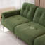 Coussin en chenille vert-1696072431