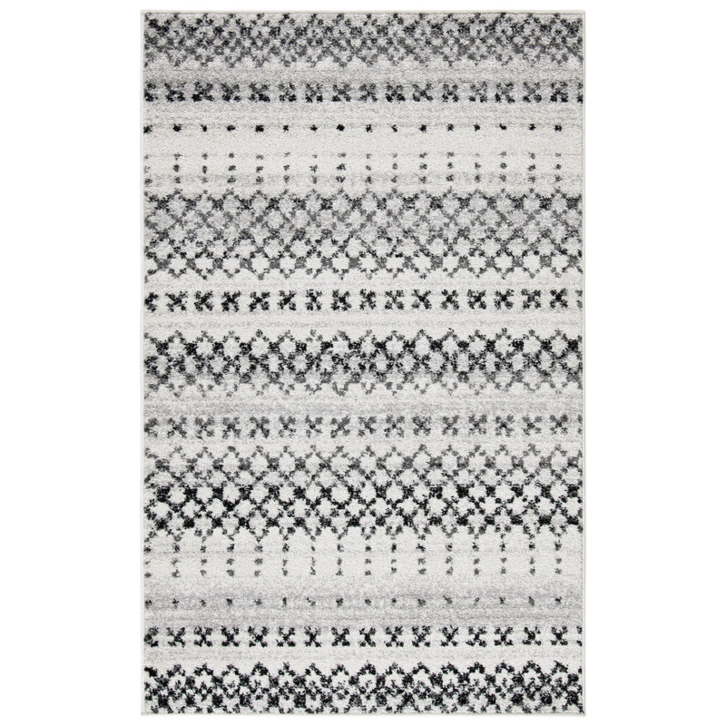 Finney Performance Geometric Rug, Rectangle 3' x 5'