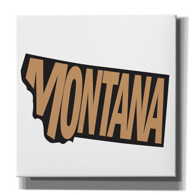 «Montana 2» par Art Licensing Studio, art mural sur toile