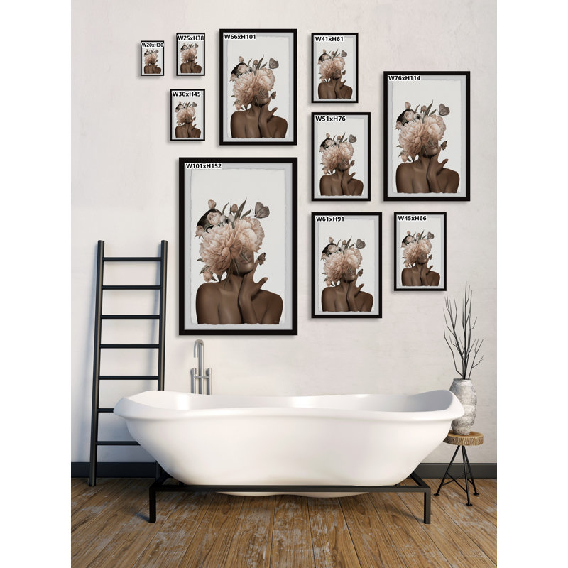 Hidden Desire by Marmont Hill - Single Picture Frame Painting, 30cm H x 20cm W