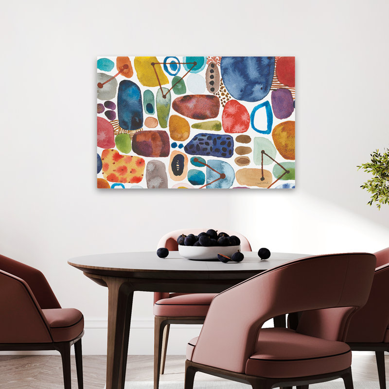 Abstract - Alchemy II Rotated Crop, 24" H x 36" W