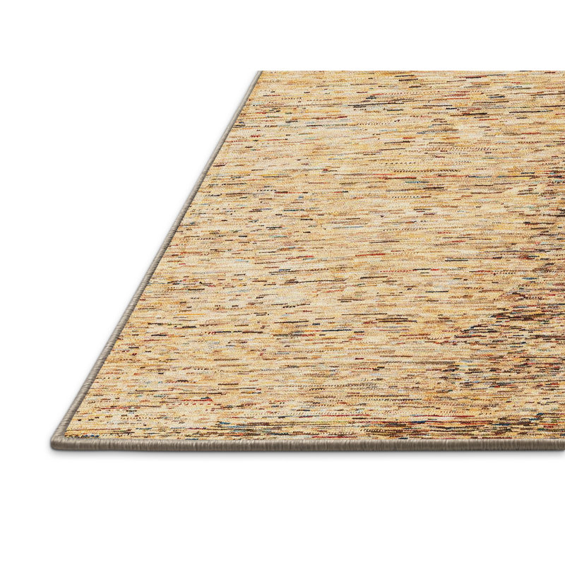 Tapis crème / rose Claren, Rectangle 4 pi x 6 pi