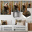 Hippopotame gris gardien de la savane II - art mural hippopotame-101156347
