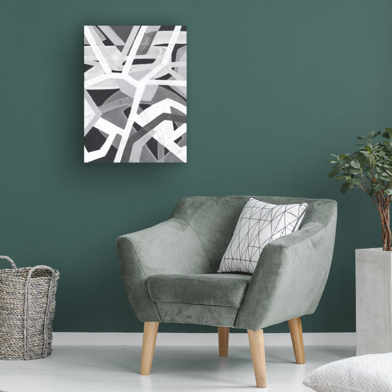«Magnetic Grays II» sur le bolognaise, H 24 po x l 18 po