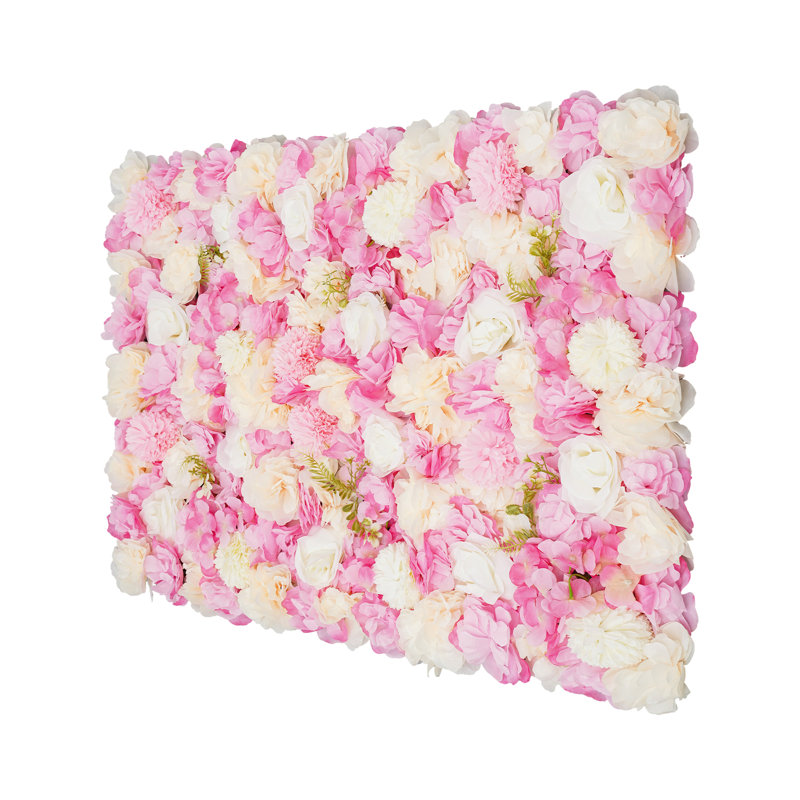 Panneaux muraux à fleurs artificielles