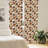 Geometric Semi-Sheer Rod Pocket Sliding Panel-45064277