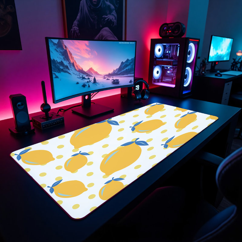 Polyester Desk Pad, 31.5x15.5