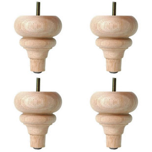 Front Turned Wood Sofa Leg