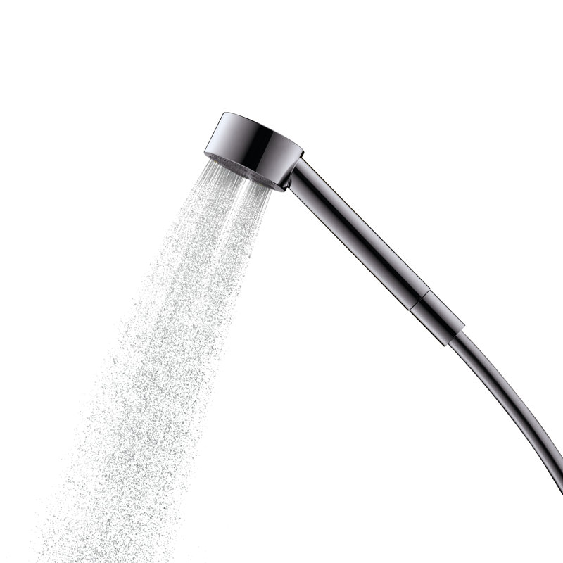 Rain Handheld Shower Head, Brushed Black Chrome, 1.5 GPM