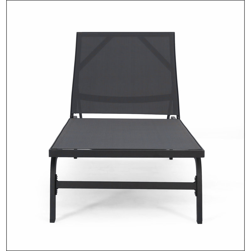 FINN CHAISE LUNGE, Gris foncé