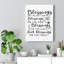 Blessings On The - Wrapped Canvas Print-1787026541