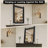 Brunilda Rectangle Rustic Solid Wood Frame Farmhouse Accent Mirror Wall Mirror for Bathroom Living Room-632193729-631827982