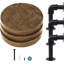 Kemar 3 Piece Circle Floating Shelf