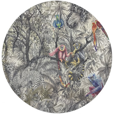 Arcadia Chettah Scene Pebble 16" Vinyl Placemat