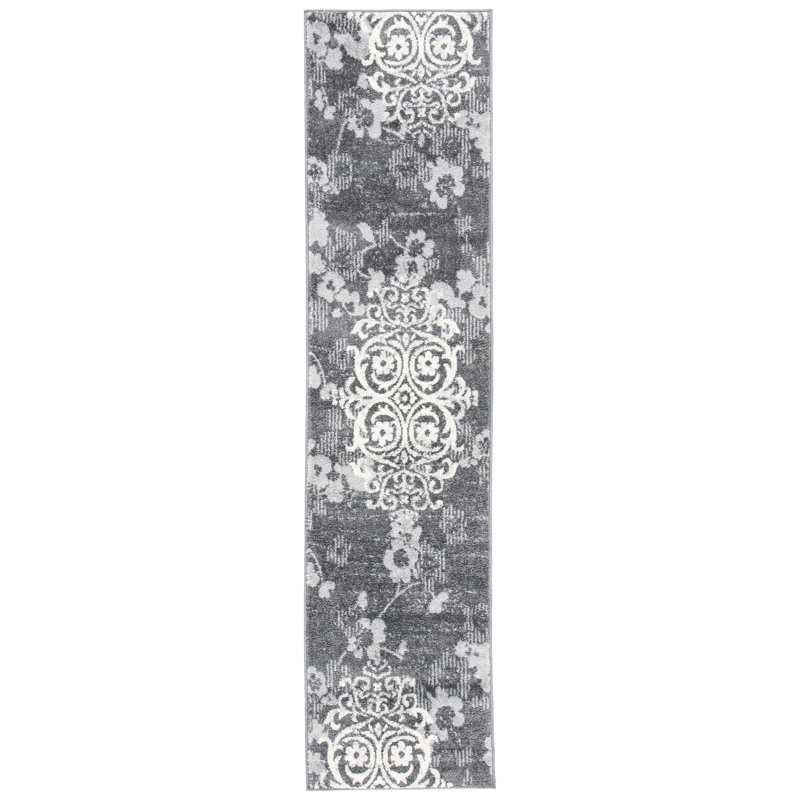 Adja Performance Floral Rug, Runner 2'2" x 9'