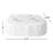 2'' H Selenite Tabletop Votive Holder