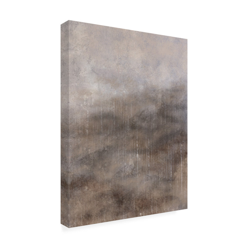 Art sur toile, ligne bolognaise et pinceau, H 24 po x l 32 po