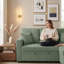 Canapé modulaire avec lit escamotable Upholstery-129195110