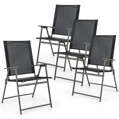 Chaise de salle à manger d'extérieur Fondon